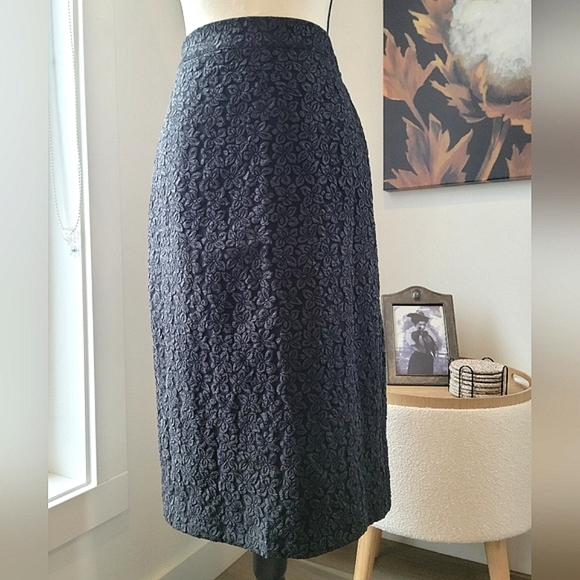 SHEIN DECDS Retro 40s Peplum Skirt Suit NWOT - Picture 9 of 16